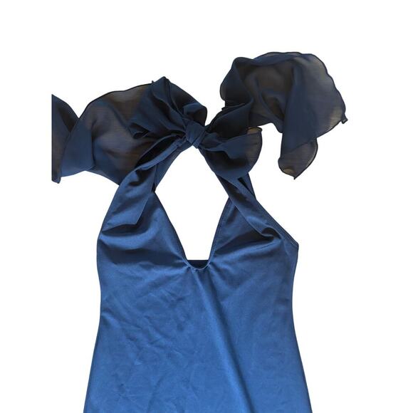 OW collection Brooke black mini cocktail dress size small - Picture 8 of 11